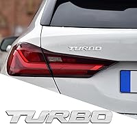 Vista 17 de ASUBHA Calcomanía Deportiva de Metal 3D para Coche, Calcomanías de Emblema e Insignia para Guardabarros Lateral y Maletero Trasero del Coche