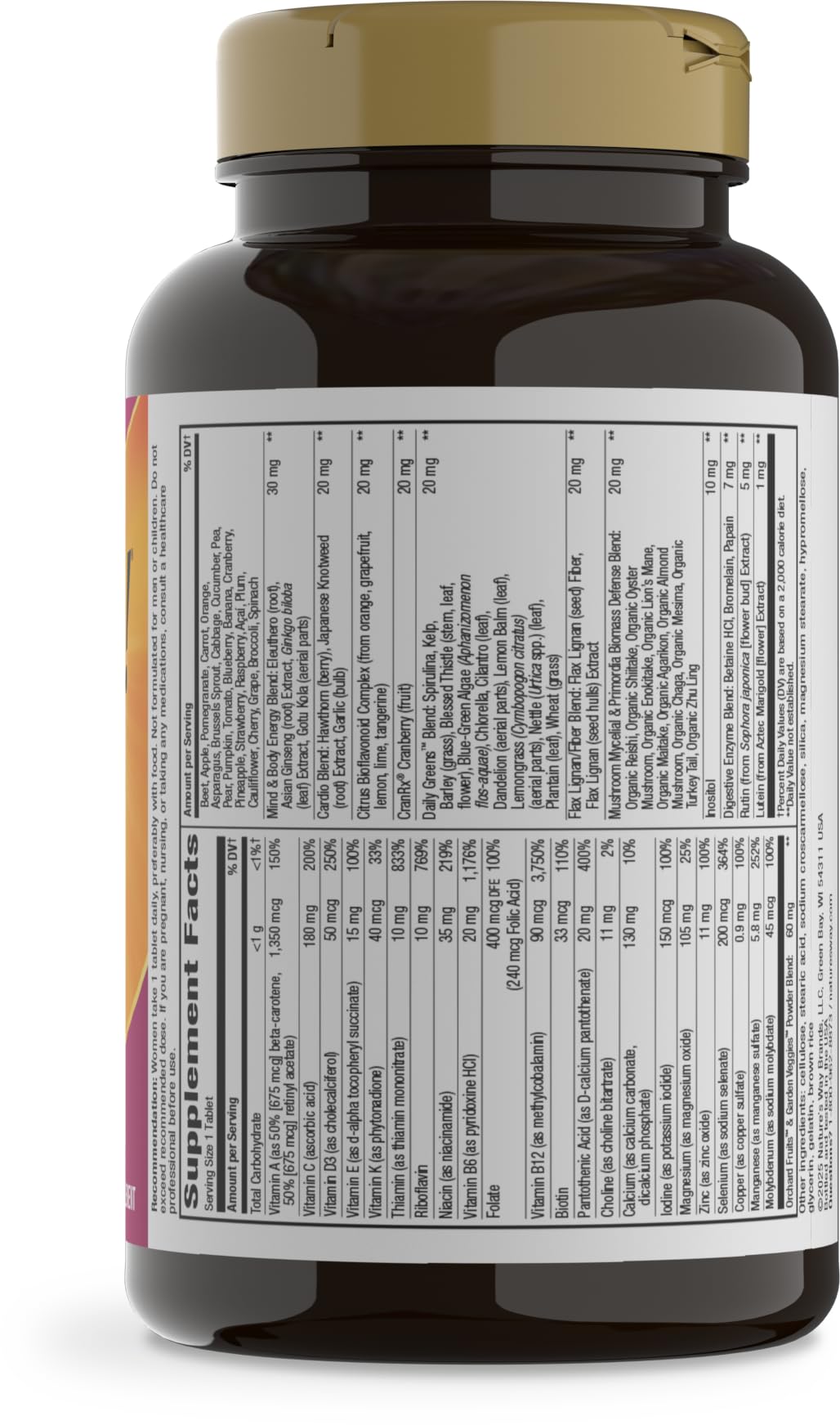 Nature's Way Alive! Women's 50 Plus Ultra Potency Multivitamin, 150 ct — Amazon image 9