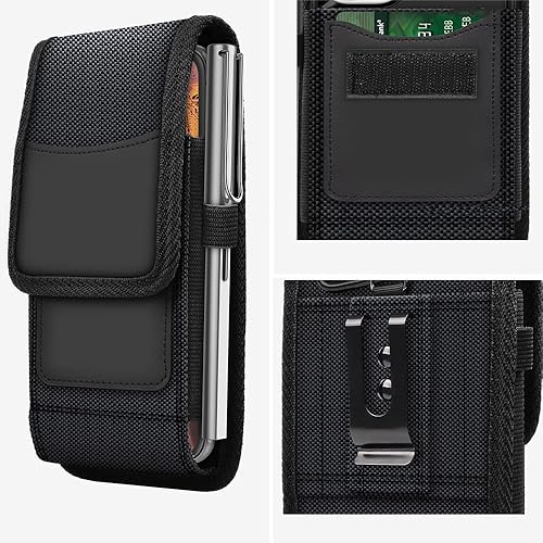 Miniatura 3 de Funda para iPhone 1514131211 Pro Max con clip para cinturón, funda protectora para teléfono, fundas para teléfono celular, funda para teléfono