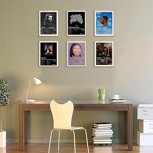 Miniatura 3 de JSBADE Drake - Póster de edición limitada, pósteres de música de rapero, lienzo estético, impresiones artísticas de pared para adolescentes, niños y