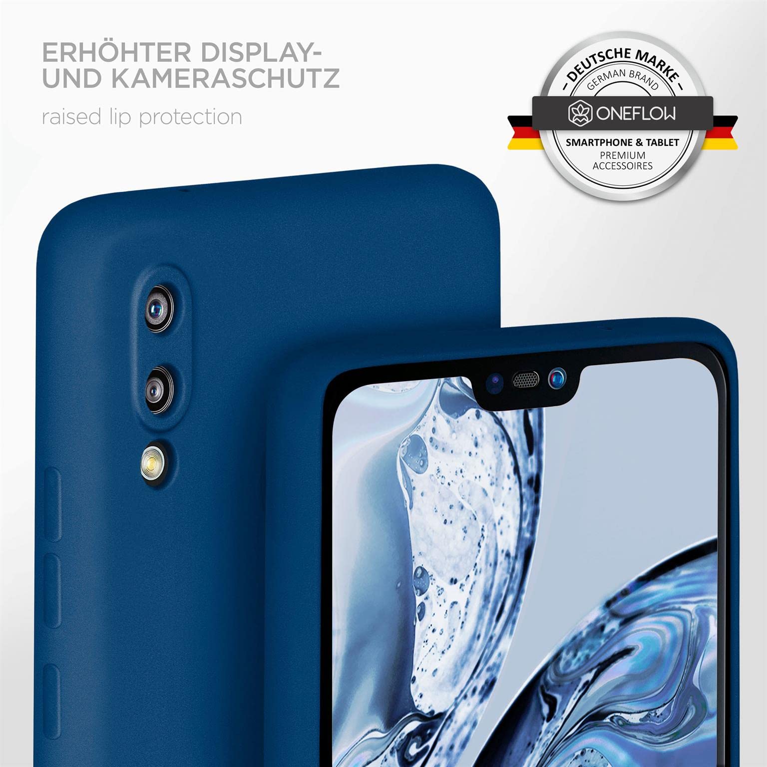 ONEFLOW Funda Blanda Compatible Con El Huawei P40, Funda De