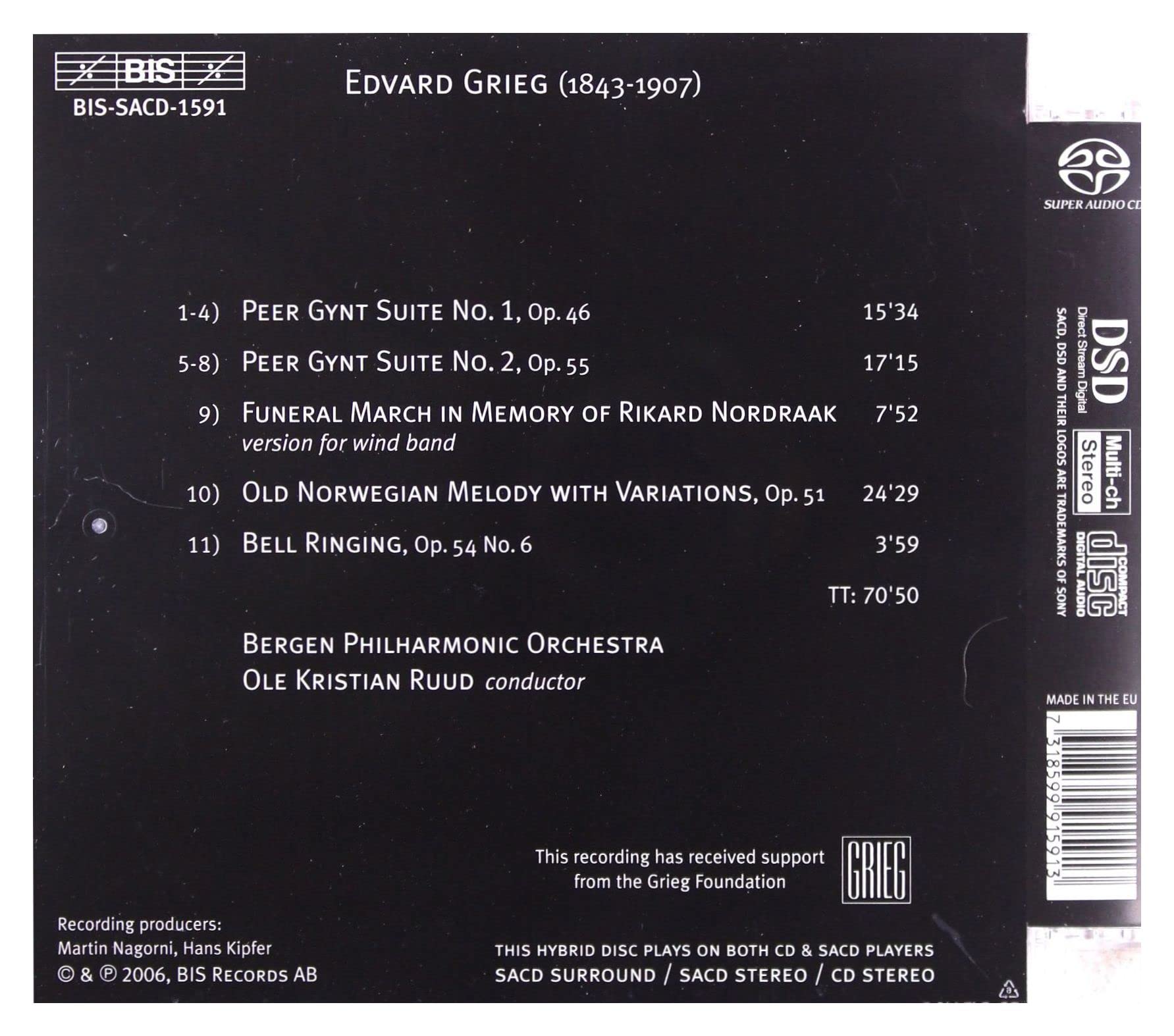 Grieg Peer Gyntsuites