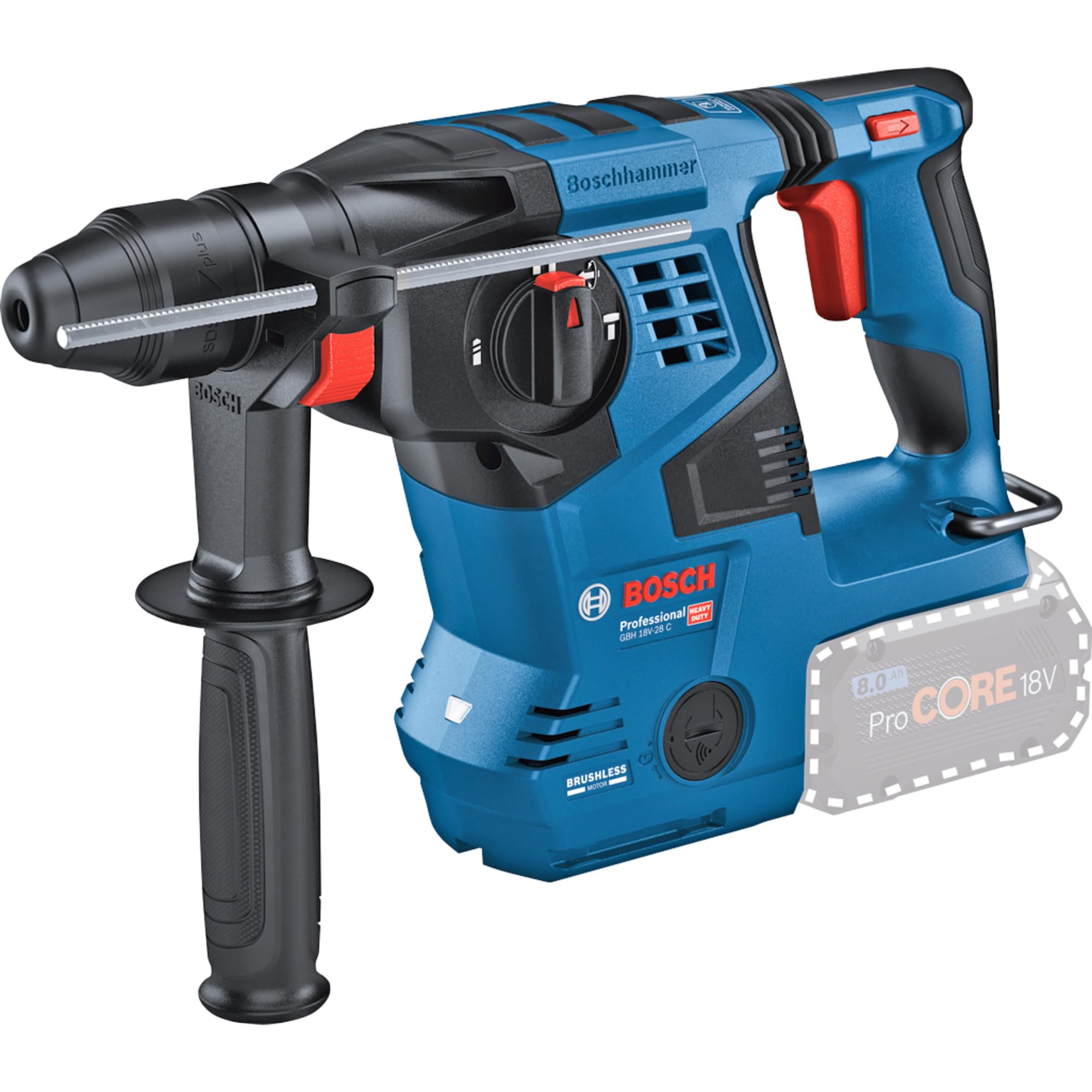 BOSCH GBH 18V-28 C N 18v 3 function hammer SDS plus