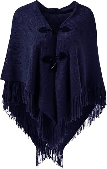 Warm Poncho Cape Pancho Sweaters 