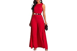 Women's Patchwork Overlay Embellished Fancy Jumpsuit