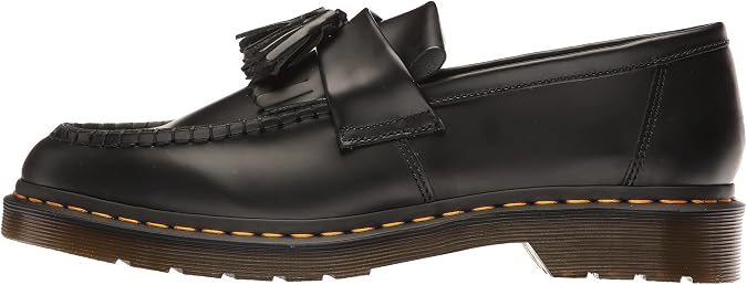 Dr. Martens Adrian Black Smooth UK 12 (US Men's 13, Women's 14) Medium