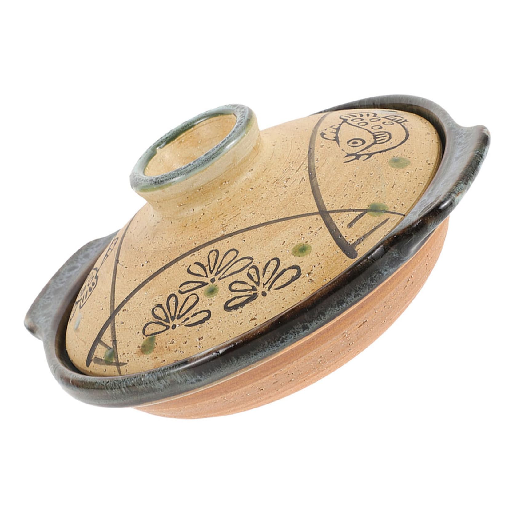 Casseruola in Terracotta 300ml, Marrone per Cucina
