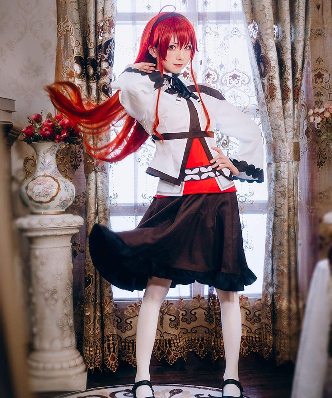 Amazon.co.jp: 漫尚cosplay無職転生 エリス コスプレ ライトノベル 即