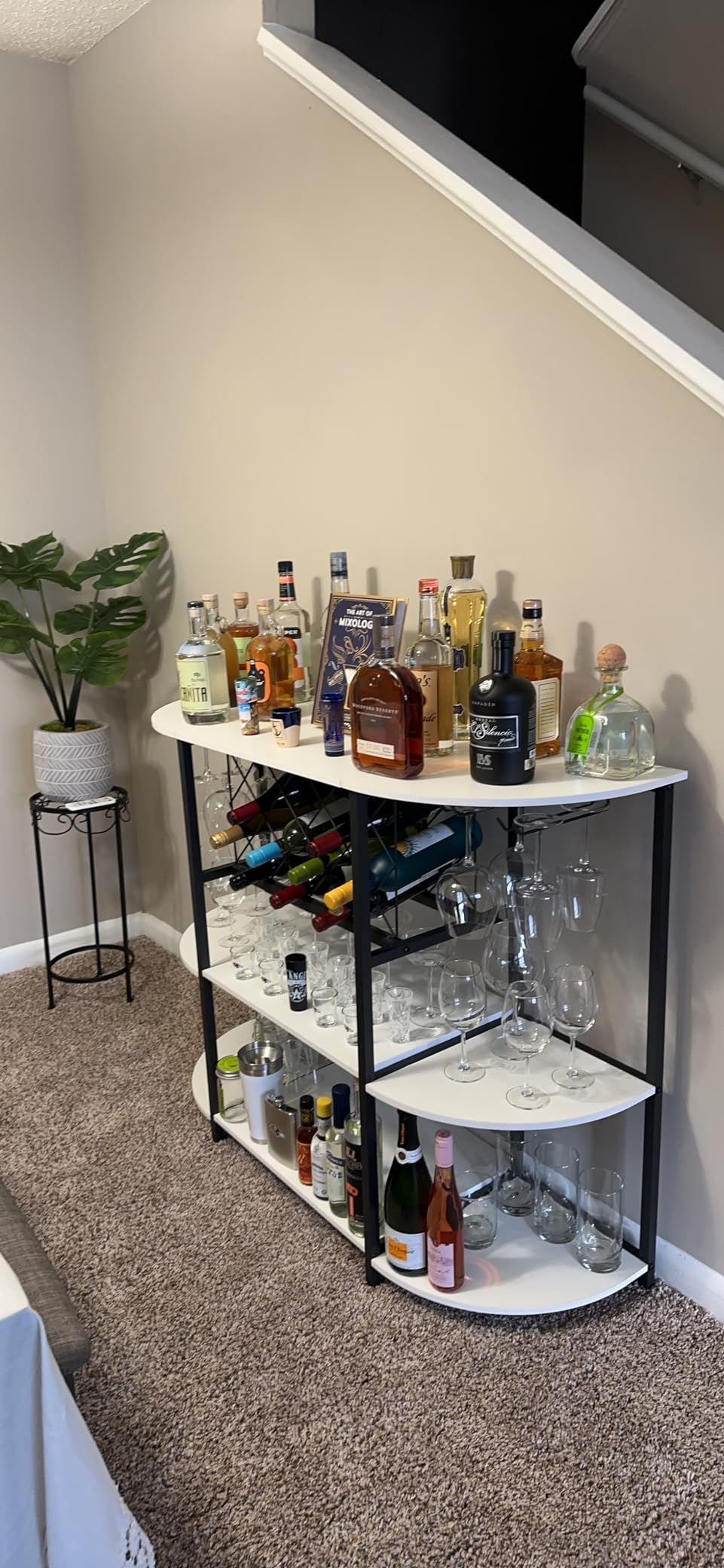 Wine Cabinet With Fridge Unikito FreeStanding Wine Rack Table