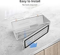 Vista 5 de roborock Paquete de 2 filtros lavables para aspiradoras robot C1, E2, E3, E4, E5, S4, S5, S5 Max, S6, S6 Pure, S6 MaxV y Q5, piezas de repuesto