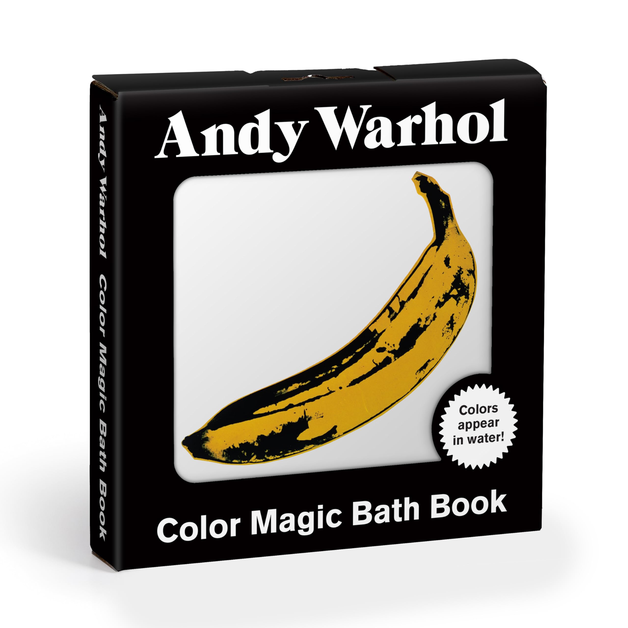 Andy Warhol Color Magic Bath Book: (Bath Time Books, Bath Books for Toddlers and Babies, Waterproof Books)