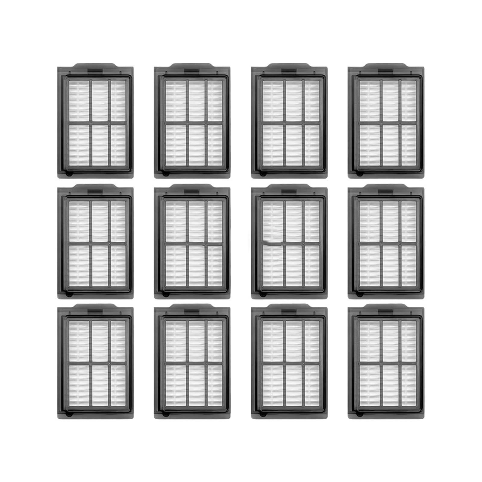 Filtro, compatibilità for iRobot Roomba Plus 405/505 Combo, Conga 15090 16090 20090, Everybot Q9, Inic iX30 AI Ultra, 3i P10(12 Filter)