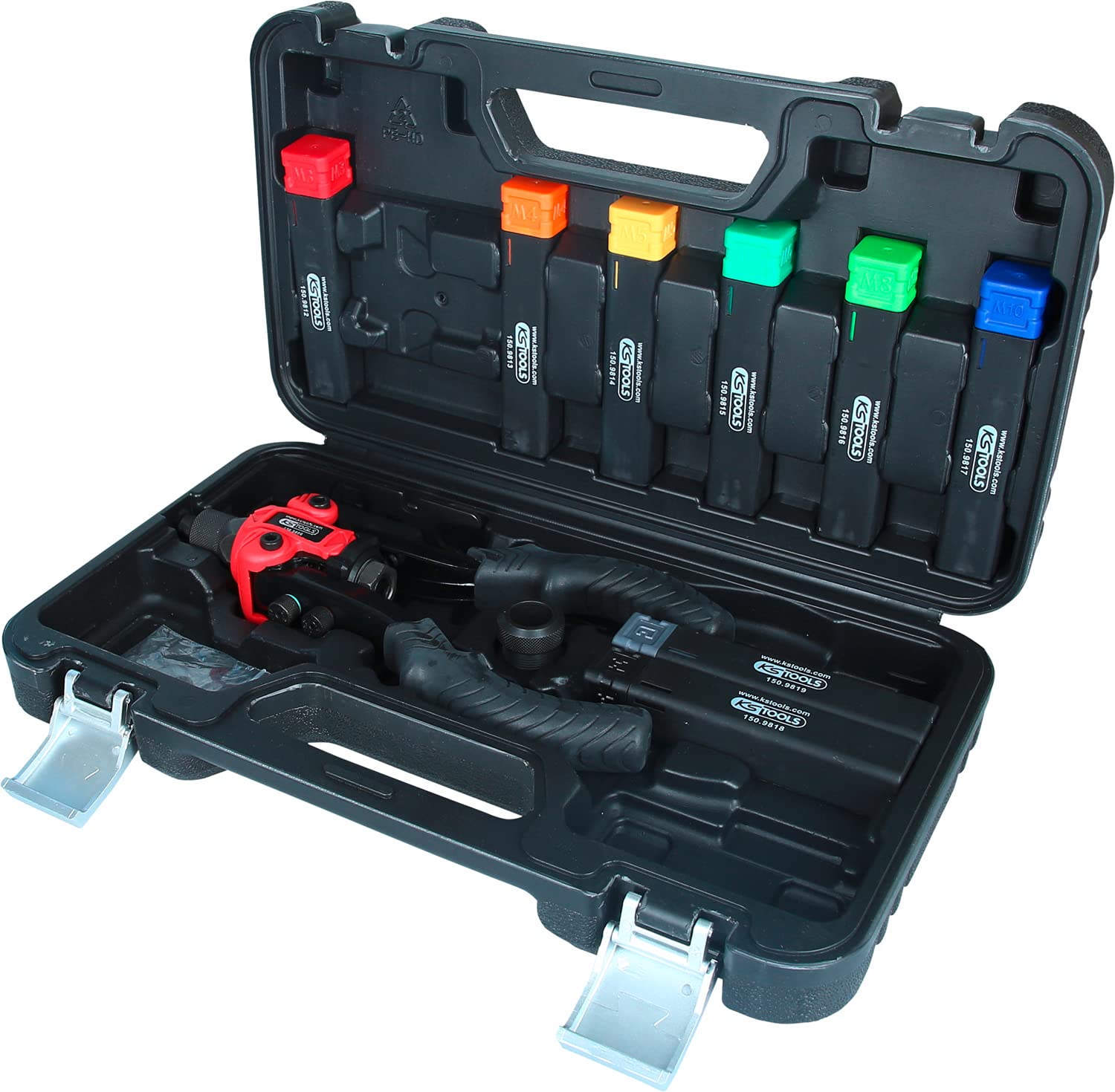 KS TOOLS Coffret pince à riveter + rivets 150.9805