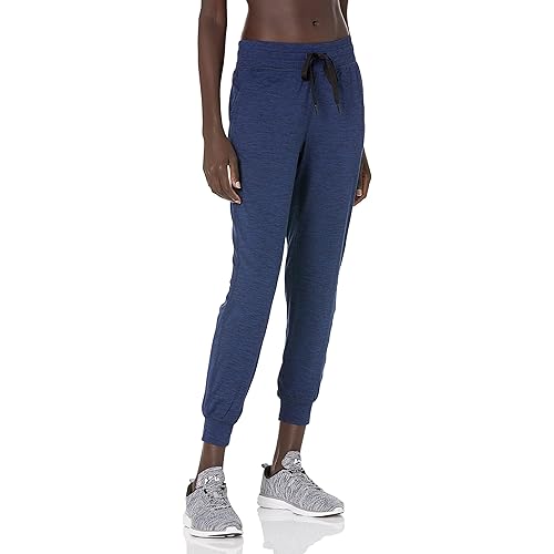 Amazon Essentials Women's Brushed Tech Stretch Jogger Pant (Available in Plus Size)