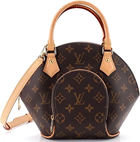 Pre-Loved Ellipse NM Bag Monogram Canvas PM, Brown
