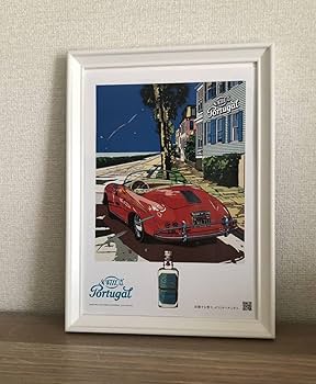 Amazon.co.jp: 額装品 鈴木英人 ポーチュガル A4額入り ポスター風