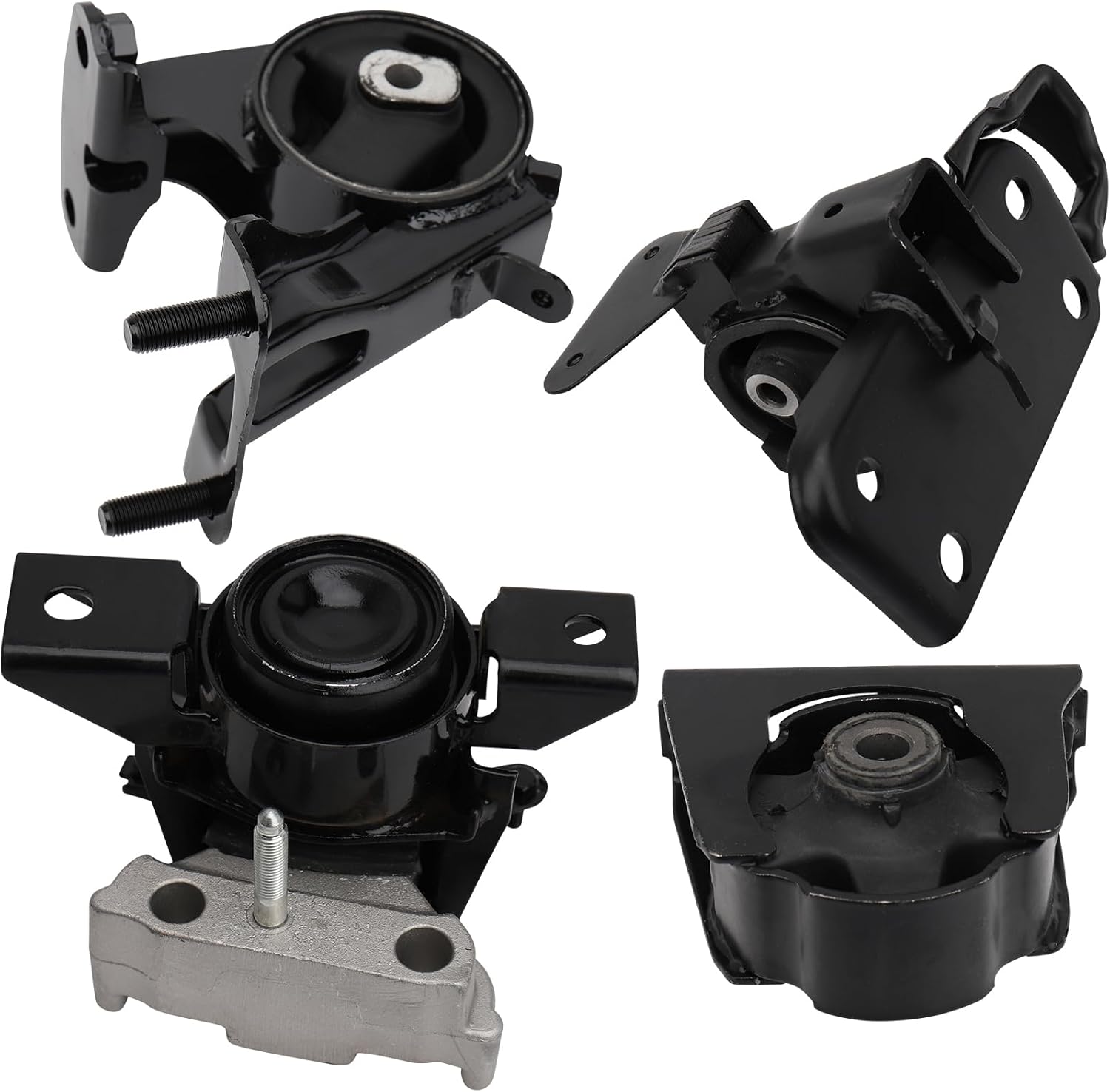 Engine Motor Mount Kit Compatible for 2006 2007 2008 Toyota RAV4 2.4L L4 A62012 A62049HY A62050 A62064 EM9497 EM9637 EM9513 EM9549