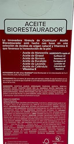 Miniatura 2 de Cicatricure Aceite Biorestaurador Piel suave suave y flexible vitamina E se desvanece las líneas finas se arruga y previene el envejecimiento