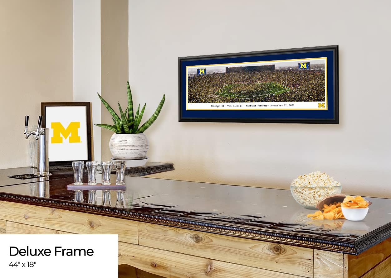 Michigan Wolverines Football - Panoramic Posters and Framed Pictures by Blakeway Panoramas