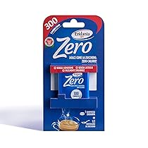 Eridania – Eridania Zero, Dolcificante in Compresse da 4,5 gr, Formato Tascabile da 300 Compresse, 1 Compressa Equivale a Mezzo Cucchiaino di Zucchero, Senza Aspartame e Lattosio, Velocemente Solubile