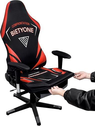 Fundas para sillas de videojuegos (sin silla), funda para silla de computadora de oficina, tela de capa de aire, elástica para evitar que los gatos disponible en Yaxa Costa Rica