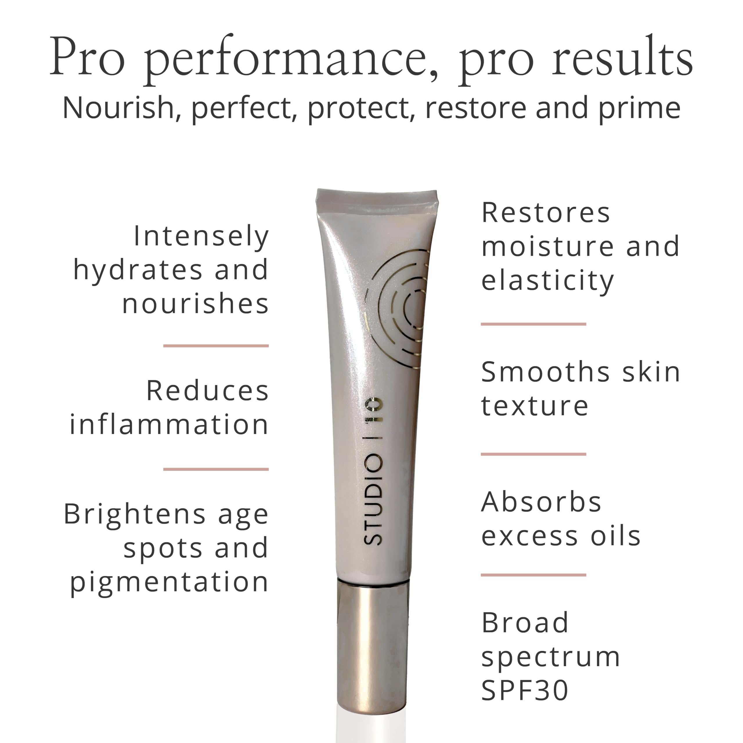 Daily Moisturiser with SPF30 - Hydrating Peptide Face Cream with Broad Spectrum Protection for Mature Dry Sensitive Skin - Image 3