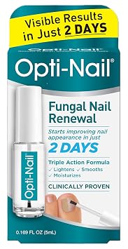 Opti-Nail Fungal Nail Repair for Damaged Nails, with Brush Applicator