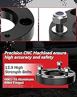Vista 5 de PROEZE Kit de nivelación de elevación delantera de 1.5" para F150 2004-2024, Expedition 2003-2018, Mark LT 2005-2008, Kit de espaciadores