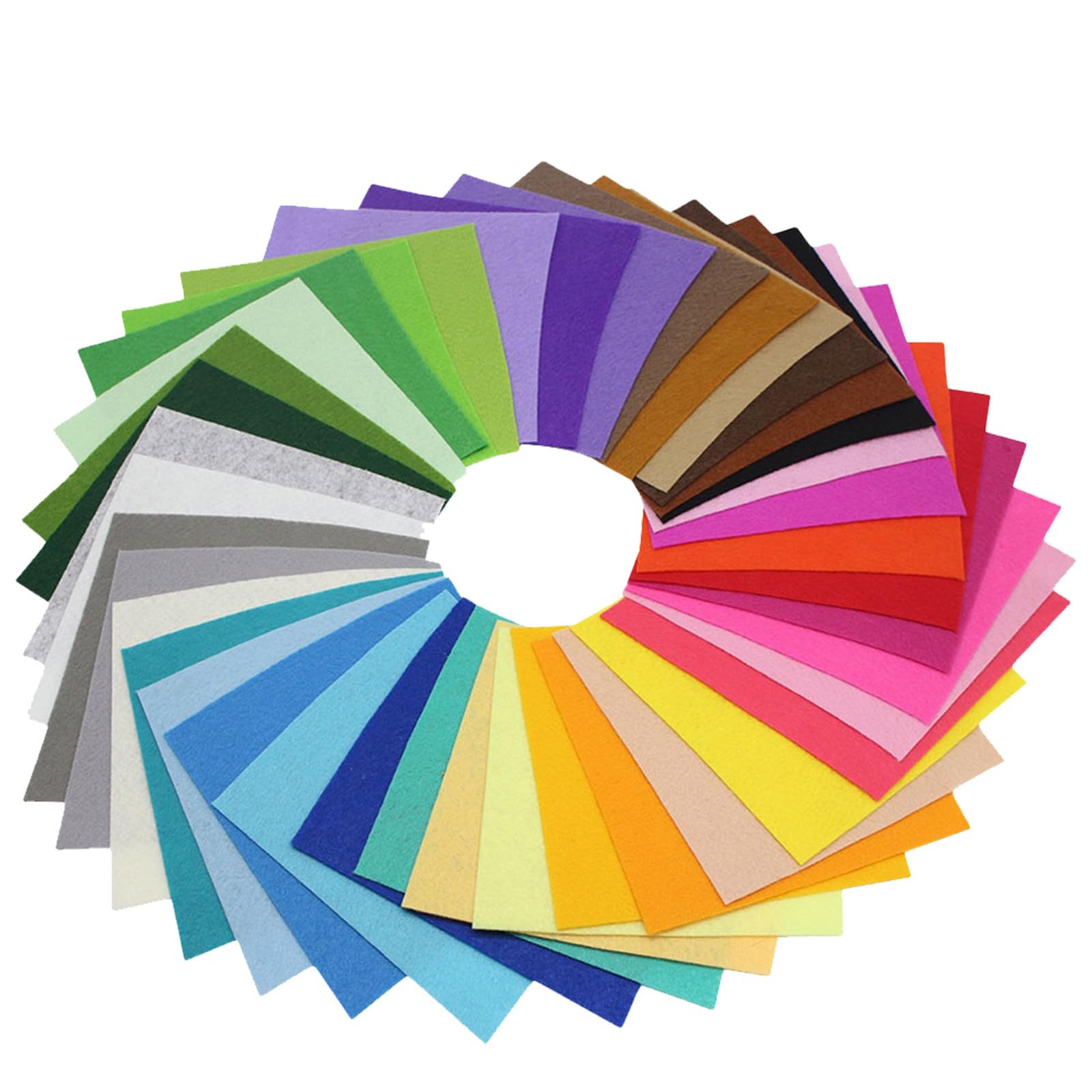 Láminas de fieltro para manualidades Sosoport de 1mm y suave textura en 160 colores