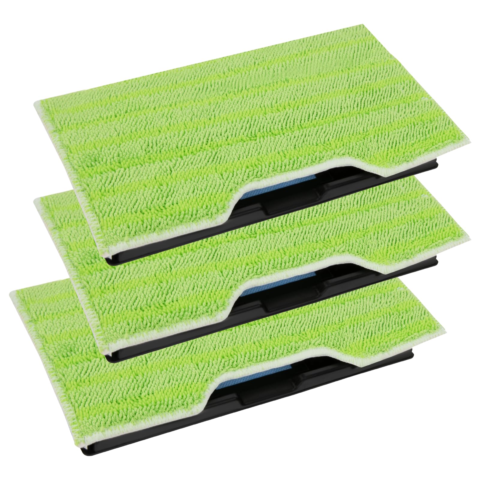 ZaejjaeY 3 Refills Reusable Mop Pads Compatible with Shark VacMop,Washable Pad Refills Spray Mop Replacement Pads Microfiber Refills, Sustainable Alternative to Disposable Pads