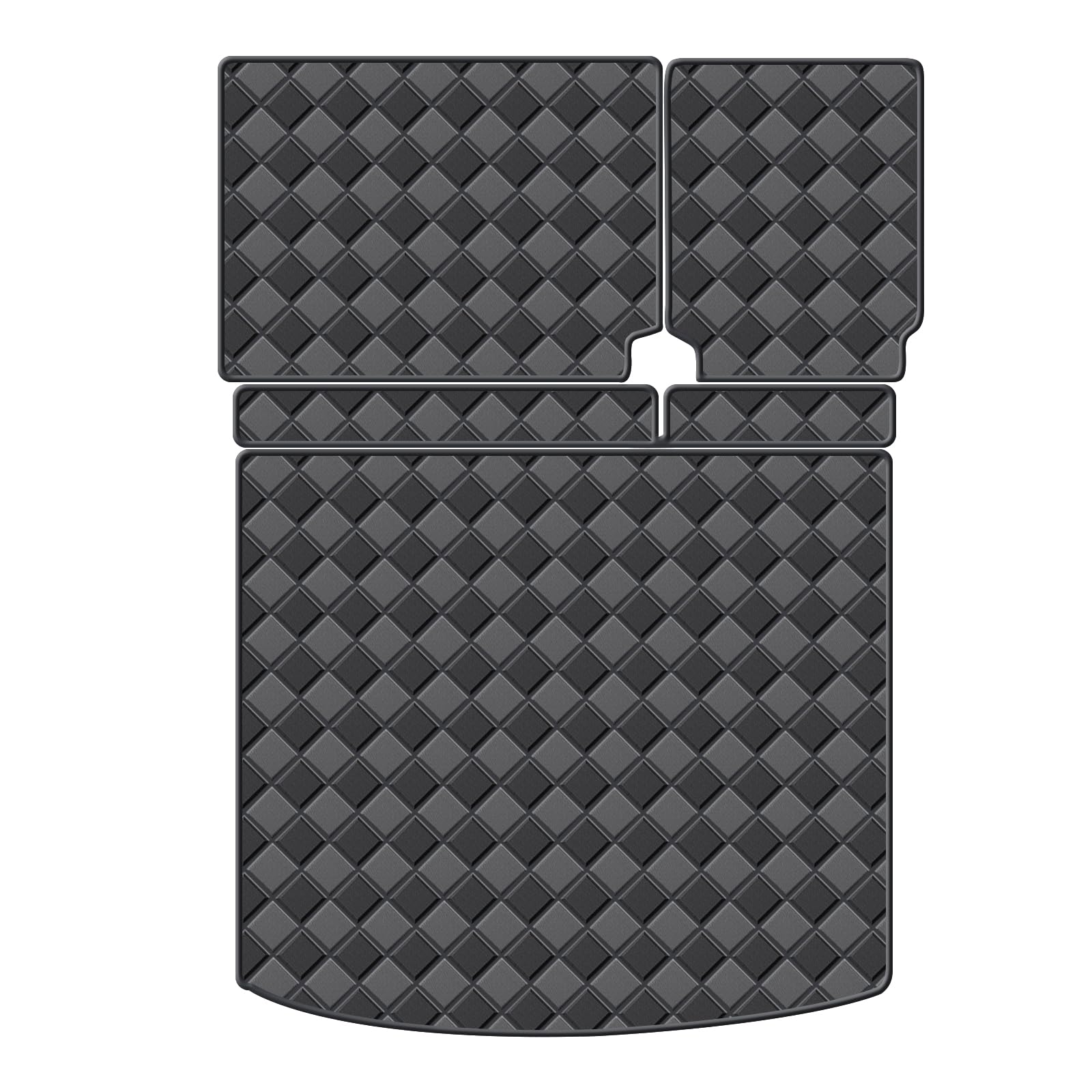 Floor Mats For Lincoln MKX 2016-2018 Nautilus 2019-2023 All Weather TPE