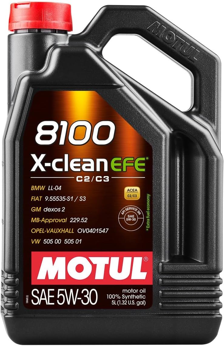 Motul 109472 8100 X-Clean EFE 5W30 20L