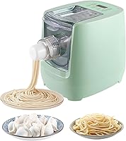 Vista 1 de Máquina eléctrica para hacer pasta, máquina automática para hacer pasta con 13 discos para espaguetis y fettucina y más, máquina para hacer pasta