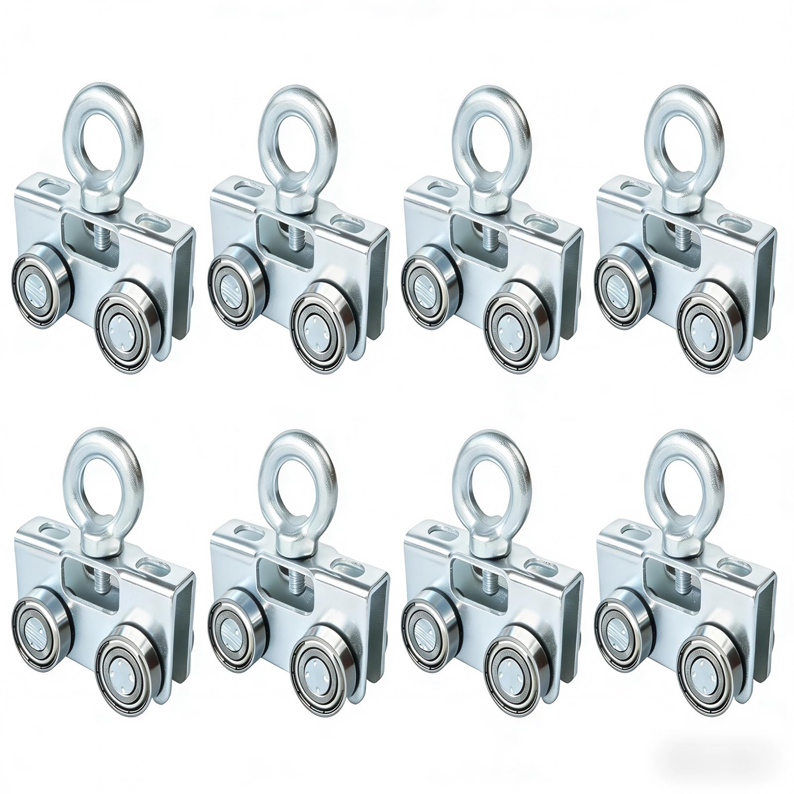4 Wheel Trolley Rollers Heavy Duty Silent for 1-5/8" Strut — Amazon image 8