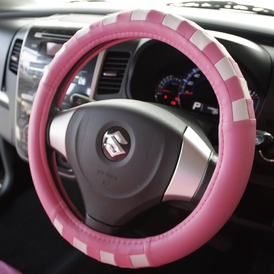 pink＊stileだよ！ 様確認用 z-style ハンドルカバー ピンクベース＆ホワイトチェック Z