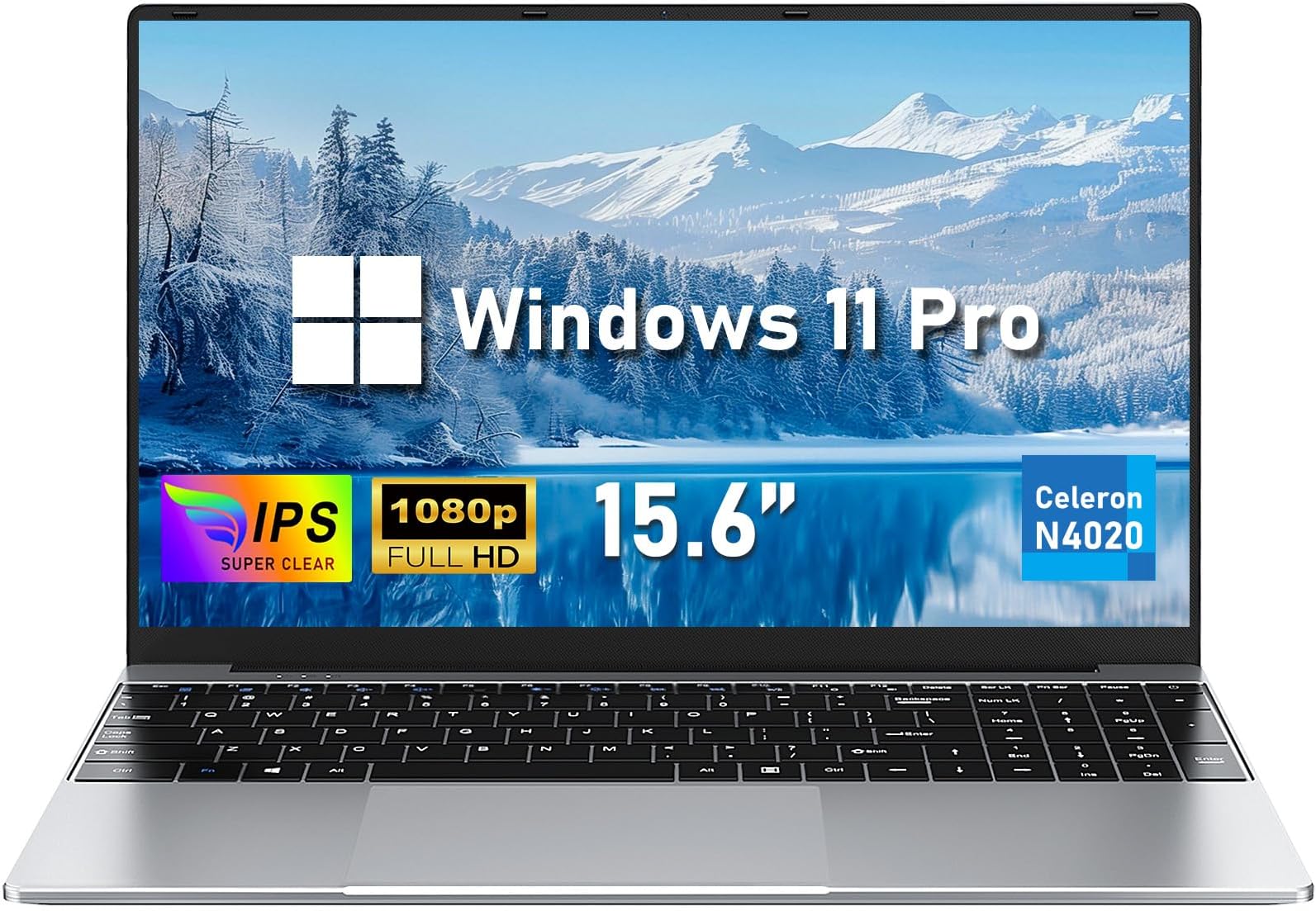 Laptop, Window 11 Pro Laptop Computer, 15.6 Inch Lap Top, 8GB RAM 512GB SSD PC 2026, N4020 Processor, 15.6" FHD 1920 * 1080 Display, WIFI5, BT5.0, Office 365