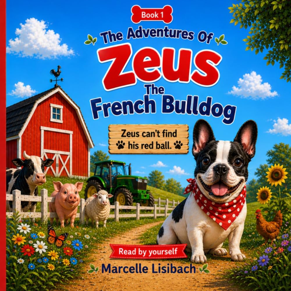 The Adventures Of Zeus The French Bulldog: Zeus can't find his red ball