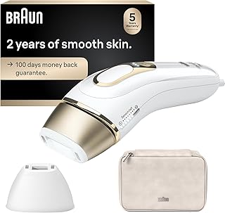 Braun IPL at Home Laser Hair Removal for Women and Men, Silk Expert Pro 5 PL5137 with Venus Swirl Razor, Permanent Visible Hair Reduction in Hair Regrowth for Body & Face, Corded, PL5137 GreenCircle Certified: Certified Energy Savings