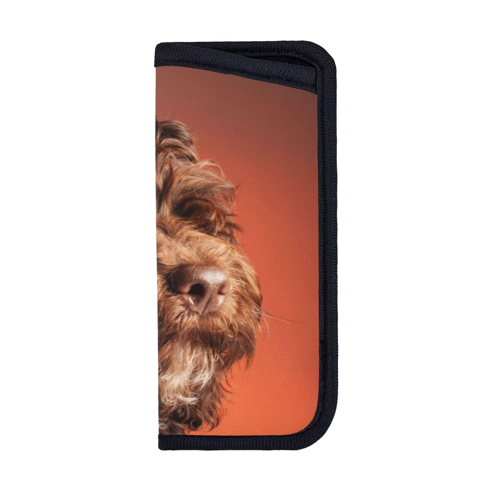 OFDWFFYM Adorable Cockapoo Dog, Soft Eyeglasses Bag Anti-Scratch Spectacles Sleeve Portable Eyewear Case Neoprene Sunglasses Case