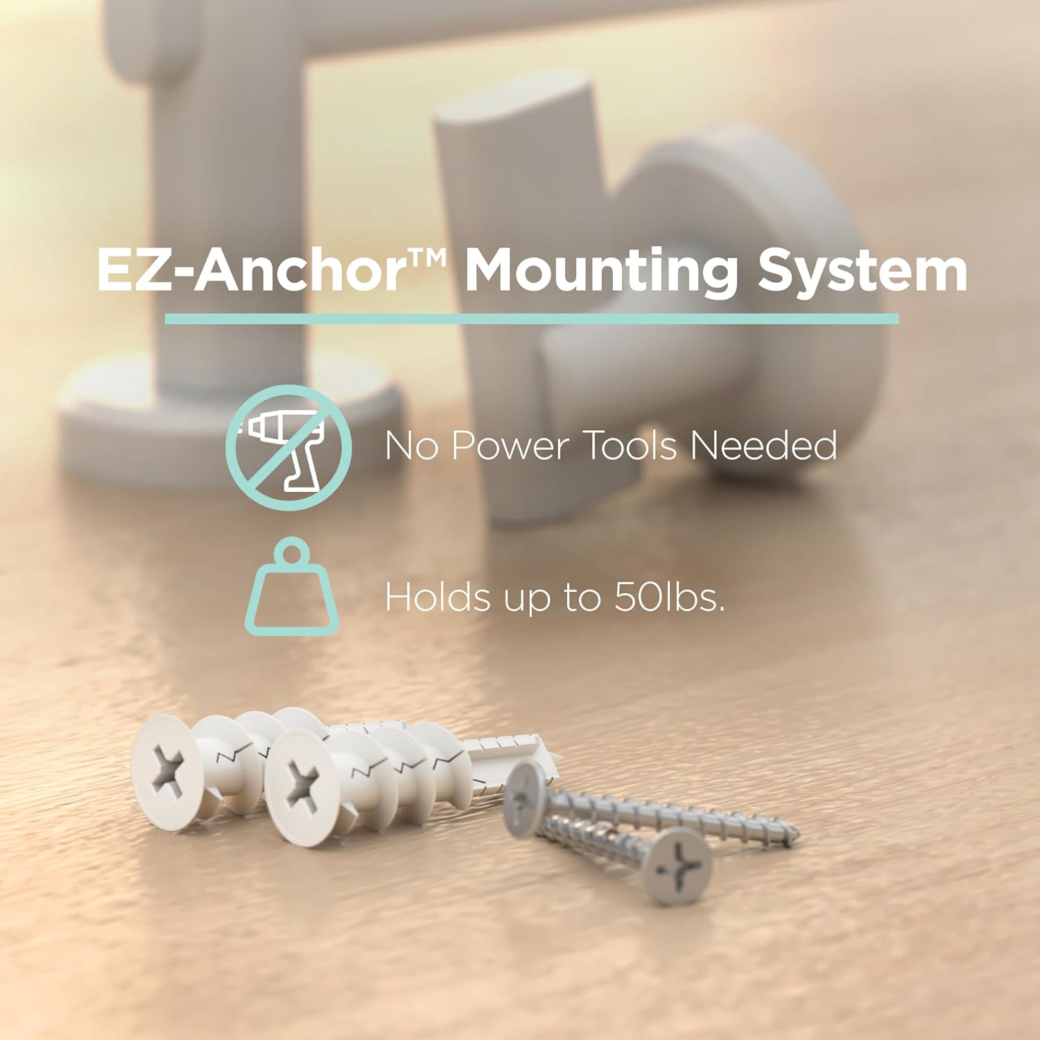 Gatco 5480 Locke, Towel Bar, 24" L, Matte White/Wall Mounted Single Towel Holder for Bathroom