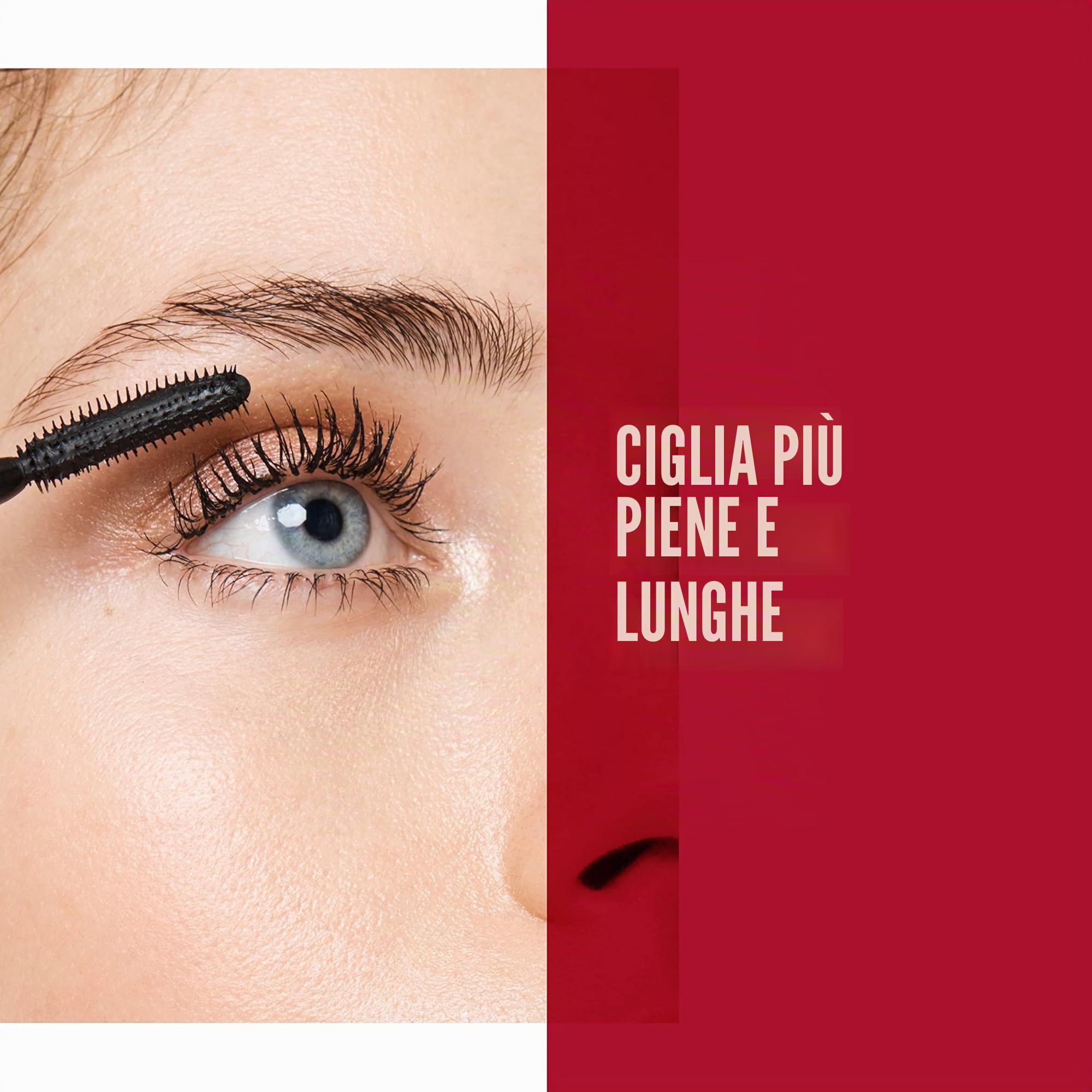 Rimmel London Mascara Volumizzante Wonder'Luxe con Oli Preziosi, Trattamento Rinforzante Ciglia, 11 ml, Nero