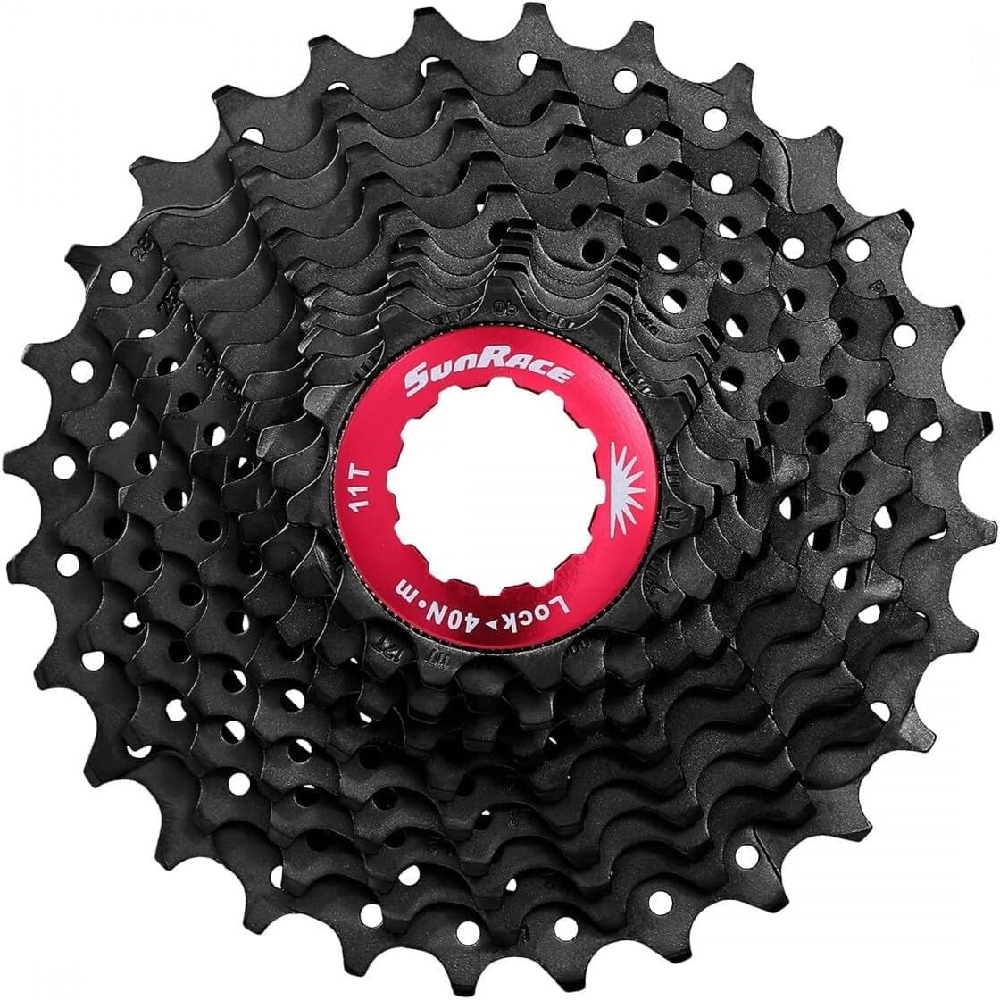 SunRace Black 11 Speed 11-36 Tooth Cassette