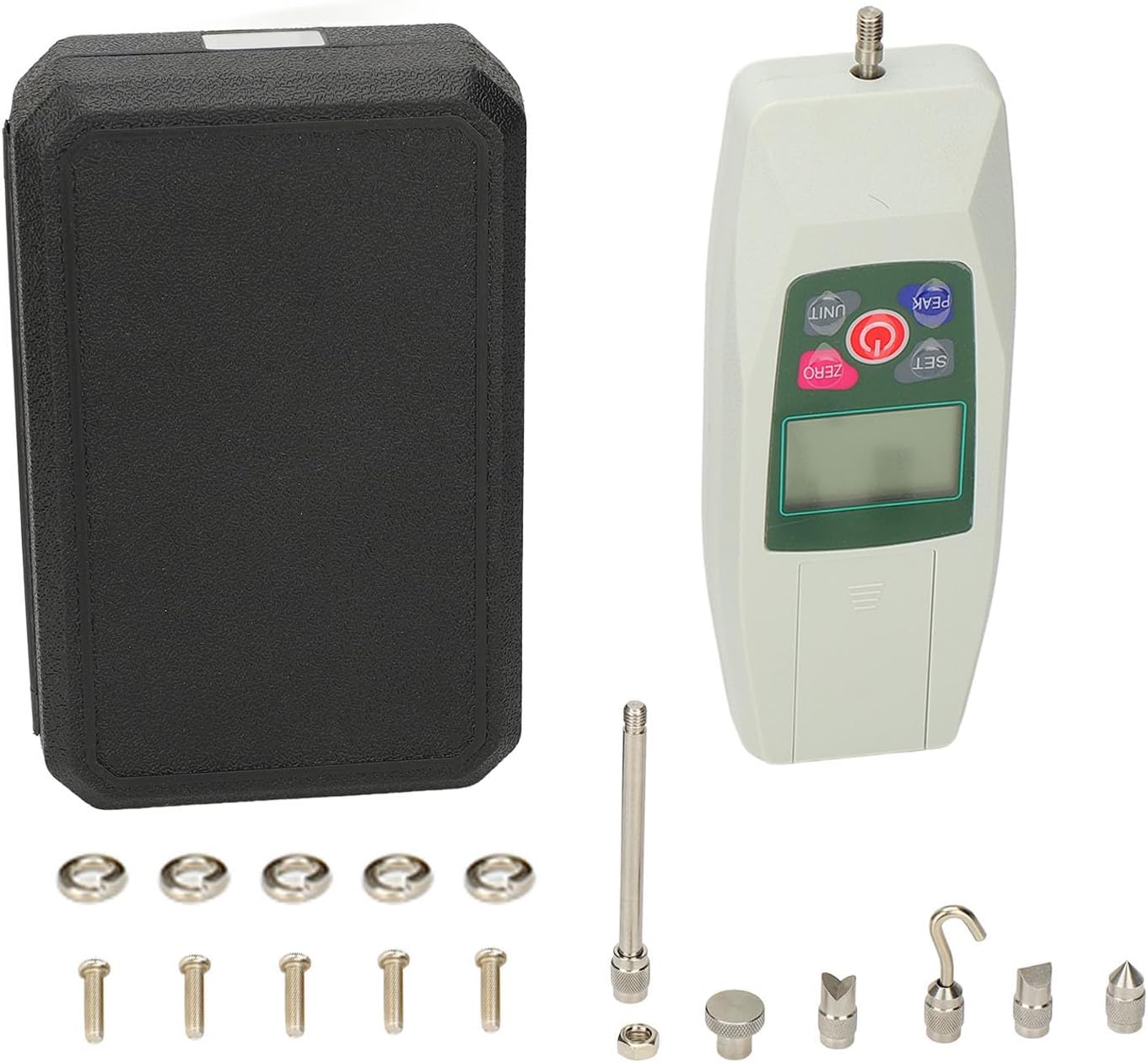 Digital Force Gauge High Accuracy 500N 50kg 110bf 1800Oz Push And Pull Compressed Load Meter for Heavy-Duty Tasks