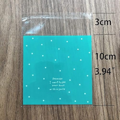 Miniatura 9 de Artboil 100 bolsas autoadhesivas pequeñas de celofán, bolsa de galletas, hecha en casa, fiesta, bolsa de recuerdos de boda, para panadería,