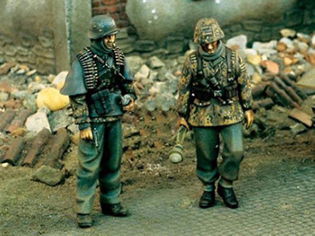Figurine en résine Ardennes 1944 de l'infanterie GK à l'échelle d'assemblage 1/35