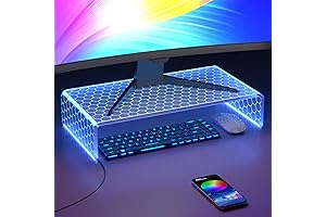 Acrylic Gaming Monitor Stand: Level-Up Your Gaming with Style