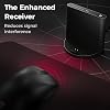 BenQ ZOWIE EC2-DW Medium size 4K Asymmetrical Right Wireless E-sports Player Mouse,Advanced Receiver
