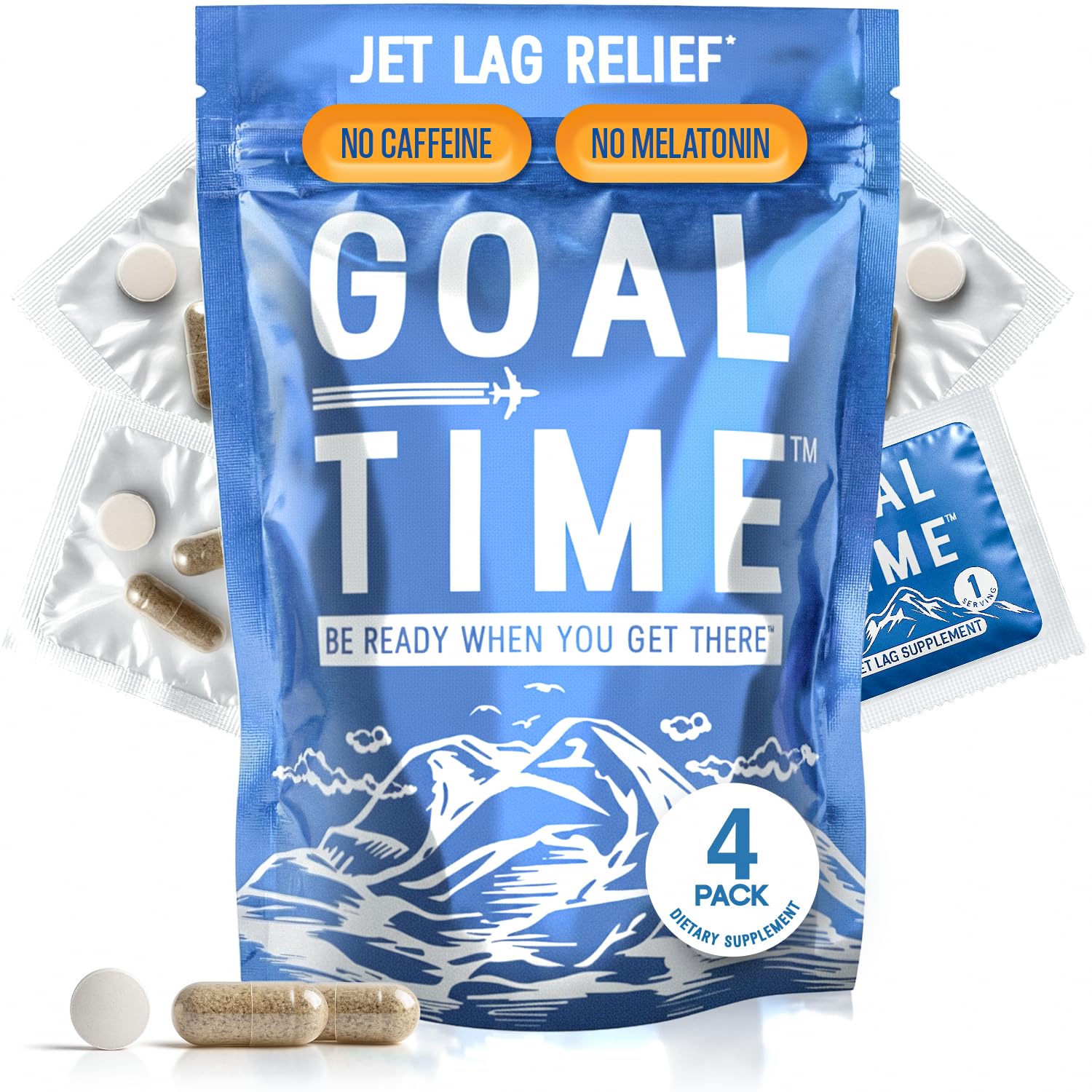 Jetlag Relief Pills 2 Flights Kit