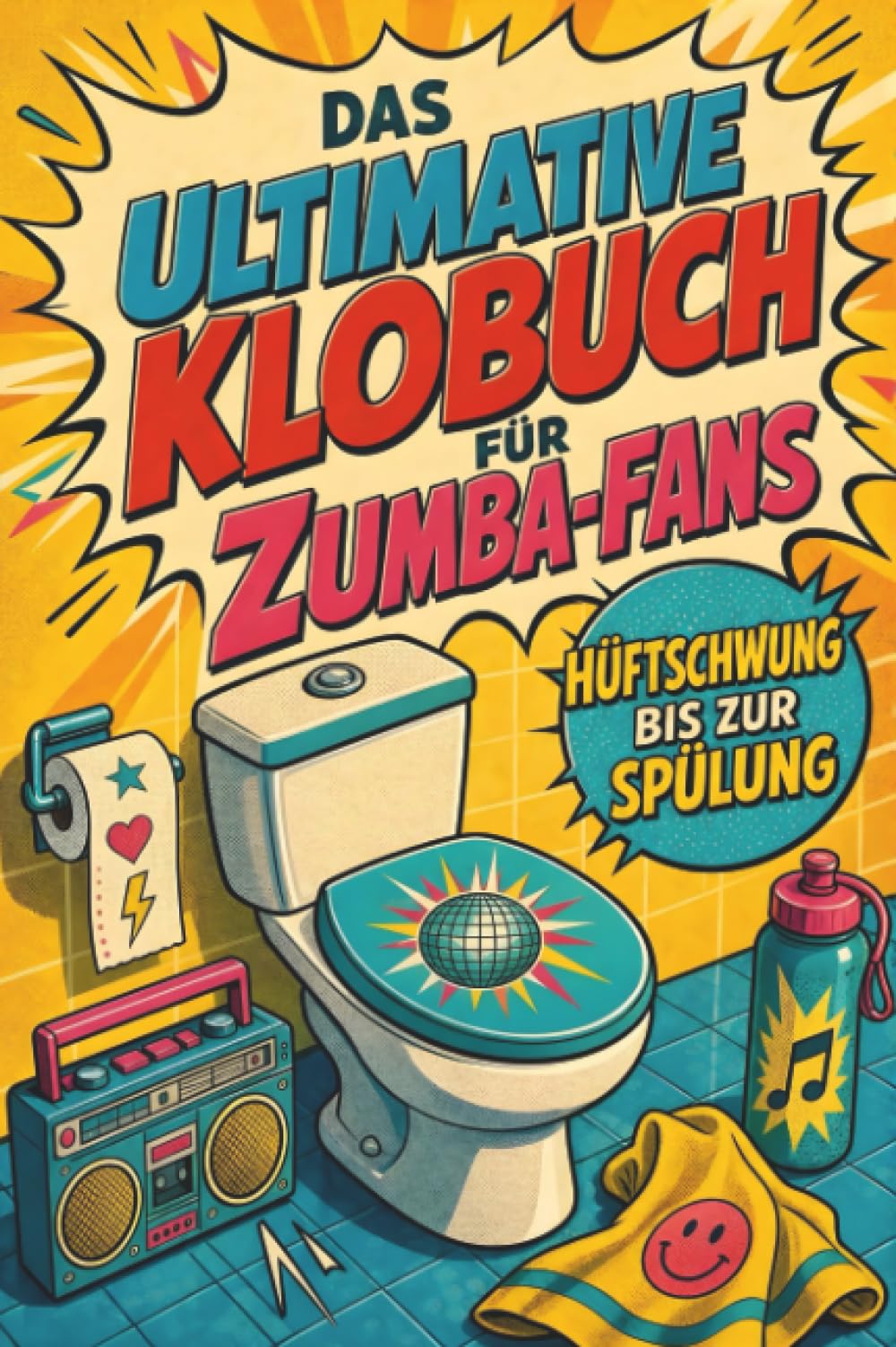 Das ultimative Klobuch für Zumba-Fans: Hüftschwung bis zur Spülung. Lustiges Geschenk für Fans von Zumba, Fitness und Latin Dance