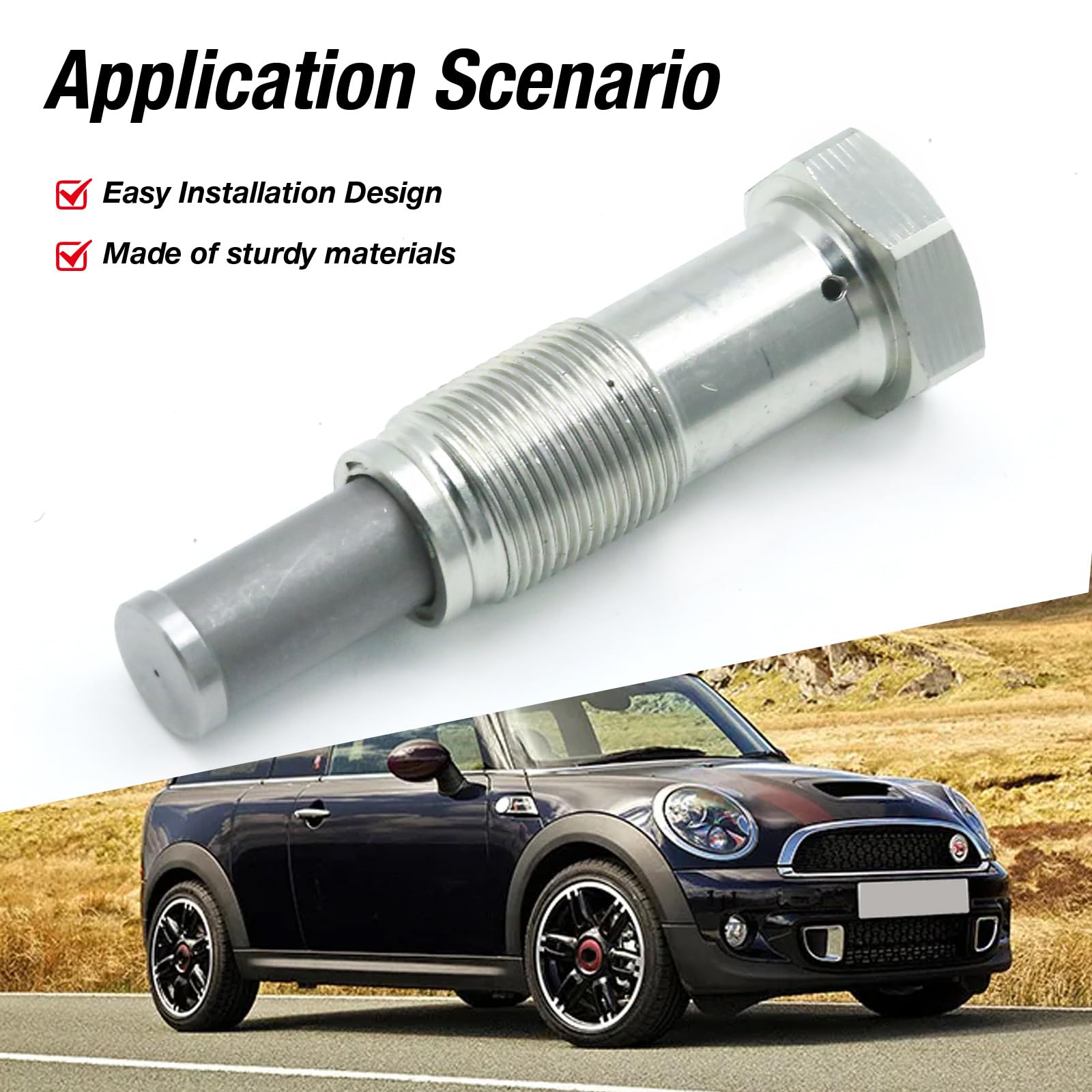 11314609482 Tendicatena, ricambio per MINI R55 R56 R57 R58 R59 R60 R61 11317607551, sostituisce 11314609483 11317534772 1131756586883 -